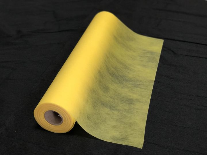 กระดาษสา-สีเหลือง-ตราไม้เลื้อย-กว้าง-50-ซม-ยาว-30-หลา-นำเข้าจากเกาหลี-เน้นคุณภาพ