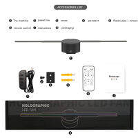 3D ภาพโฮโลแกรมสำหรับโฆษณาโปรเจ็คเตอร์โฮโลแกรม3มิติขนาด100-240V 1024X800ช่วยเพิ่ม12V วิชวลอิมแพคระบบคอมพิวเตอร์แอป2A สนับสนุนโทรศัพท์มือถือสำหรับห้างสรรพสินค้าสำหรับรถไฟใต้ดิน