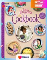 New หนังสือภาษาอังกฤษ The Disney Princess Cookbook Hardcover – 28 Sept. 2021 by Disney Books