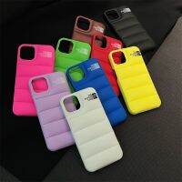 เคสสีทึบทรงปลาปักเป้าสำหรับ14 13 12 11 Pro Max Mini 7 8 Plus X XS XR เคสโทรศัพท์แบบนิ่ม SE2