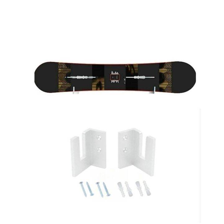 snowboard-wall-rack-hanger-skateboard-storage-organizer-fit-snowboard-longboard-organizer