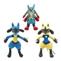 ฟิกเกอร์อนิเมะโปเกมอน25-32ซม. ตุ๊กตารูปสัตว์เลี้ยงสำหรับเด็ก Lucario Zeraora น่ารักคอเลกชั่นเครื่องประดับโมเดลเด็กคริสต์มาสของเล่นของขวัญแอ็คชั่น