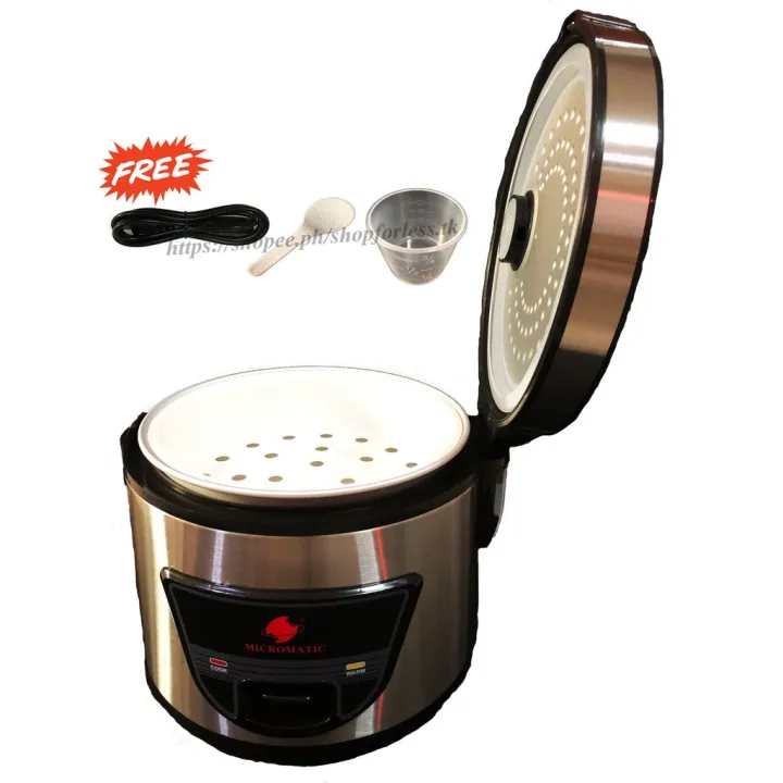 Micromatic Rice Cooker Mjrc 5028 Jar Type 8 Cups Lazada Ph