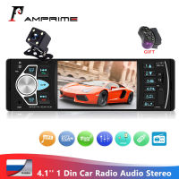 AMPrime 4022D 4.1 1 Din Car Radio Auto Audio Stereo autoradio Bluetooth USB Steering Wheel Remote Car multimedia Player