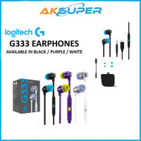 หูฟังเกมมิ่ง Logitech G333 Gaming Earphones with Mic and Dual Drivers