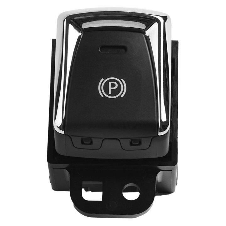 Black Electronic Hand Brake Button Parking Brake Switch Easy