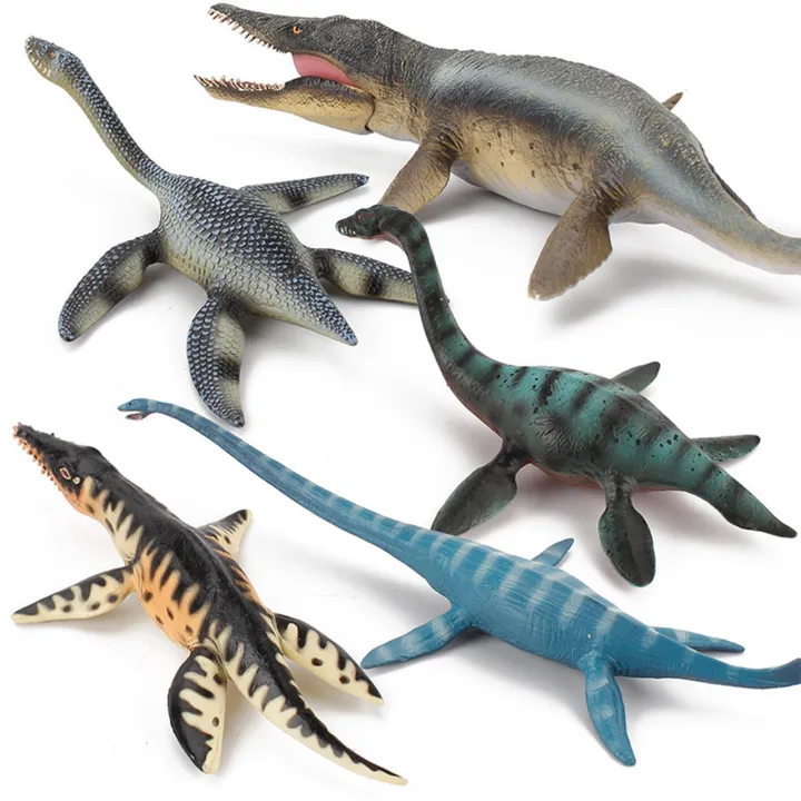 TOOYFUL 5x Sea Dinosaur Figures Prehistoric Animal Deep Sea Monster ...