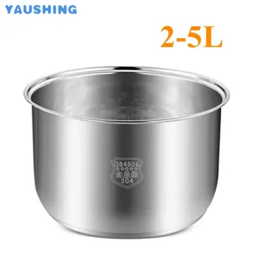 304 stainless steel rice cooker inner container Non stick Cooking