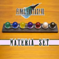 ☁materia set with stand มาเทเรีย final fantasy 7 VII สำหรับไฟนอลแฟนตาซี