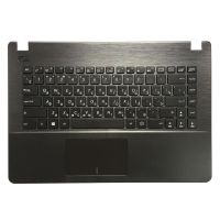 Russian laptop keyboard for ASUS X451 X451E X451M X451C X451E1007CA topcase Palmrest Upper Cover