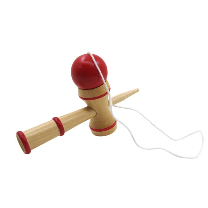 ขายร้อนขนาดกลางเด็ก-kendama-ออกกำลังกายบอลไม้เกมทักษะประสานงานของเล่น