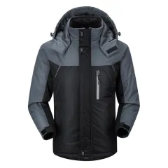Plus Size 4XL Men Spring Autumn full reflective Windbreaker waterproof  Jacket male High street hip hop Loose Hooded Coats