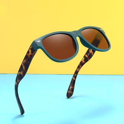 KATELUO เด็กแว่นตากันแดดแฟชั่น Vintage ชายหญิงดวงอาทิตย์แว่นตา UV400แว่นตา Classic Polarized เลนส์ SS826