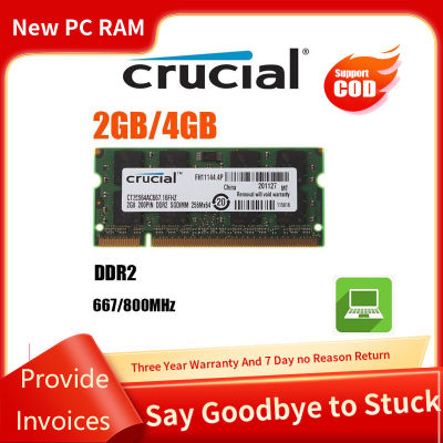 PC2-6400S หน่วยความจำ2X2GB/PC2-5300S ขนาด8GB 4GB DDR2-667Mhz 800Mhz 2RX8 200Pin หน่วยความจำแล็ปท็อป Sodimm สำหรับซัมซุง