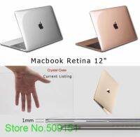 ฝาแข็งแบบสแนปอินคริสตัลใสใหม่2015เคสสำหรับ MACBOOK อุปกรณ์ป้องกัน12นิ้วสำหรับ Mac Book 12 A1534