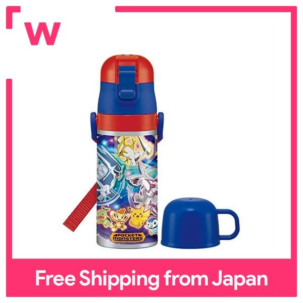 Skater for children 2WAY thermos water bottle 350ml Pokemon 22