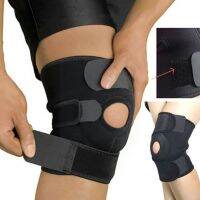 【CW】 Leg Knee Support Brace Wrap Protector Compression Hiking Kneepad Safety Cycling Spo S0j1