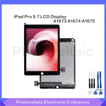 LCD Display For iPad Pro 9.7 Touch Screen For A1673 A1674 A1675 Assembly  Touch Panel Display Digitizer Assembly With Small Parts