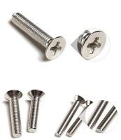 UNC 1/4-20 US Coarse Thread 304 A2-70 Stainless Steel Cross Recess Phillips Flat Countersunk Head Screw Bolt Nails Screws  Fasteners