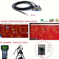 iOptron rs232 rj9 cable 8412 for ioptron telescope iEQ30-pro iEQ45-Pro CEM25P HC firmware upgrade and PC control cable