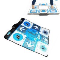 +【】 Dance Pad Home Foot Print Bodybuilding Video Arcade Revolution Mat Anti Slip Step Gaming HD Fitness Blanket For Wii