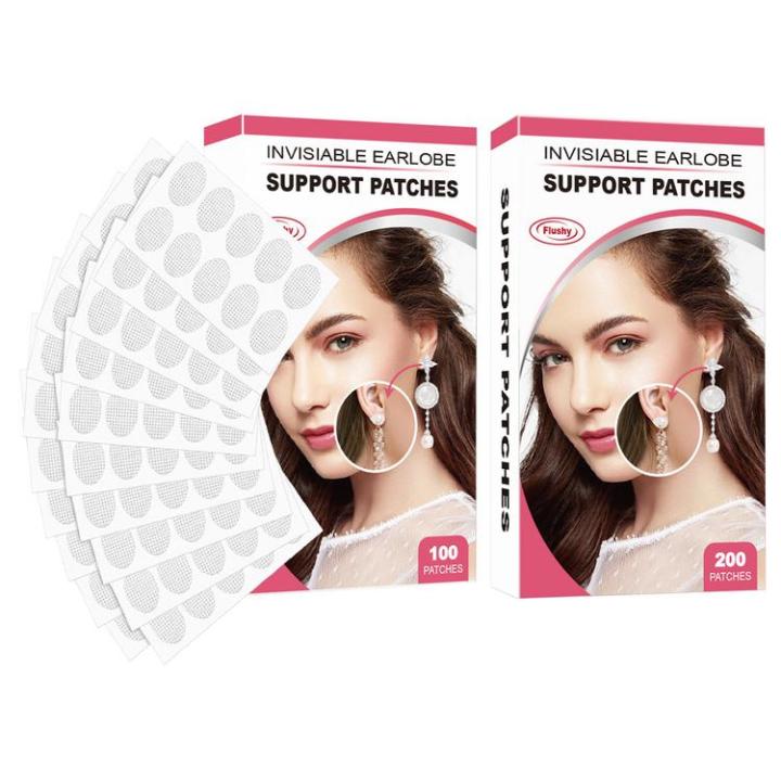 Invisible earlobe Support Patch Earrings Invisible Protective