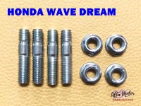 HONDA WAVE100 WAVE110 WAVE125 WAVE110i DREAM REAR SPROCKET NUT SET #ชุดน็อตสเตอร์หลัง สินค้าคุณภาพดี