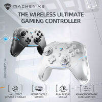 Machenike G5 Pro คอนโทรลเลอร์ gamepad ไร้สาย Hall linear trigger ปุ่มกล 6 แกน gyroscope การเชื่อมต่อ Tri-Mode สำหรับพีซี Steam Switch Windows PC แท็บเล็ตสมาร์ททีวี