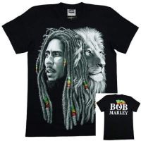 เสื้อวง BOB MARLEY WHITELION THE ROXX รุ่นใหม่ ไซส์ S M L XL 2023