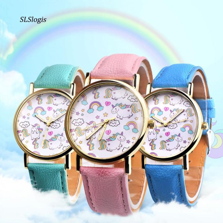 wacgirls-cute-cartoon-rainbow-unicorn-quartz-og-faux-leather-band-wrist-watch