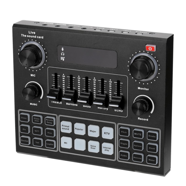 v9-audio-usb-3-5มม-อุปกรณ์ควบคุมเสียง-มีเอฟเฟคในตัว-สำหรับไลฟ์สดและร้องเพลง