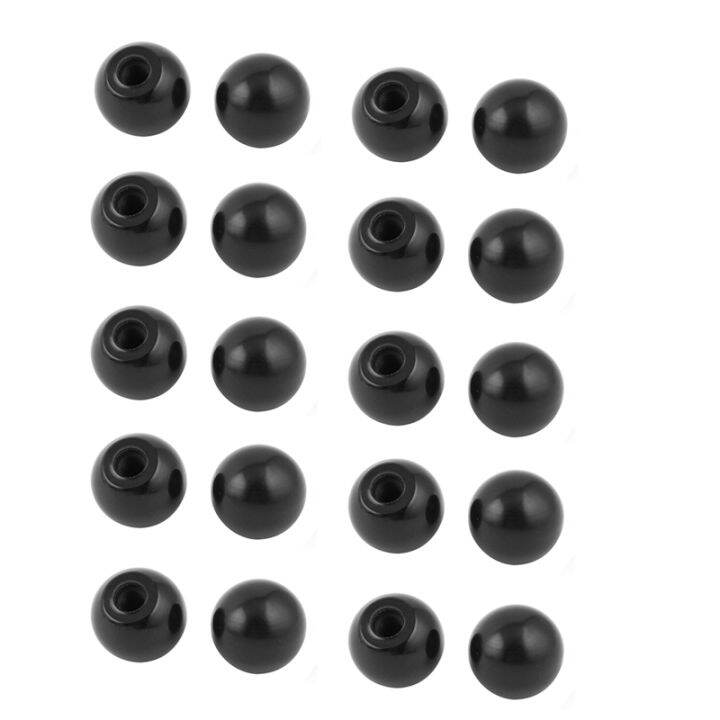 20 Pieces 32mm High 35mm Dmr M10 Threaded Plastic Ball Knob Ball Handle ...