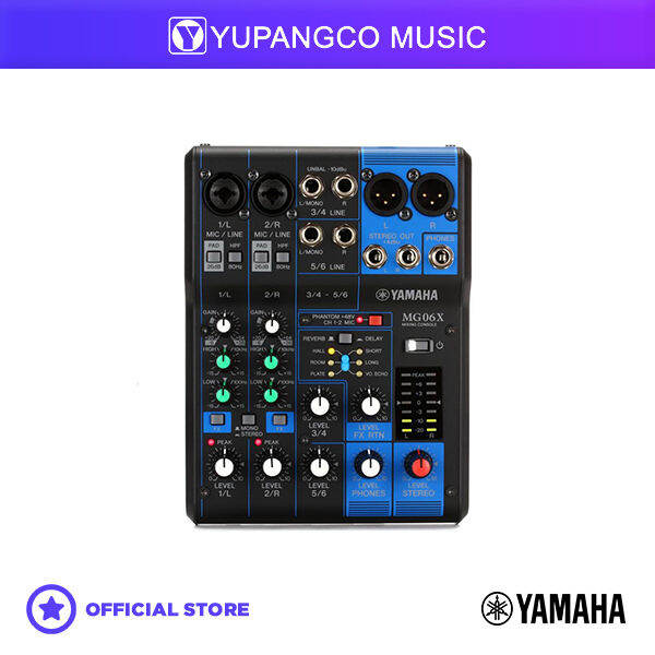 Yamaha MG06X 6-Input Mixing Console | Lazada PH