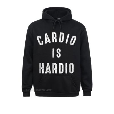 Sudadera con capucha de manga larga para hombre, prenda deportiva con estampado de Cardio, Is, Hardio, para correr, para verano y otoño