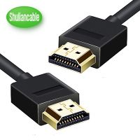 Shuliancable Kecepatan Tinggi Kabel HDMI 2.0 4K 1080P 3D untuk HD TV Xbox PS3 Komputer Kabel 0.3 M 1 M 1.5 M 2 M 3 M 5 M 7.5 M 10 M