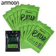 ammoon 10 Gói Dây Đơn Dòng Orphee TX Thay Thế Cho Guitar Dân Gian Acoustic
