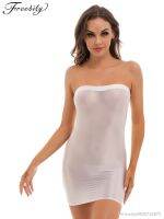 【hot】∋✺✠  Bodycon Ladies Sleeveless Transparent Tight Sheer Clubwear