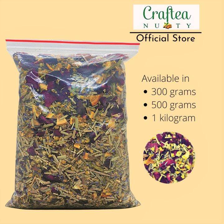 Craftea NUTTY Bulk Lovely Dreams Chamomile Lavender Rose Tea Wholesale 300 Grams 500 1 Kilo