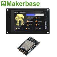 Makerbase Mks V1.0 Tft35ขนาด3.5นิ้วชิ้นส่วนเครื่องพิมพ์3d หน้าจอสัมผัสเอสดียูเอสบีด้านดิสก์ควบคุมด้วย Wifi แสดงตัวอย่าง Gcode