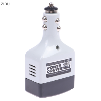 ZIBU USB Car Power Converter DC 12/24V ถึง AC 220V อินเวอร์เตอร์สำหรับโทรศัพท์ INVERTER 12V