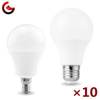 10pcslot LED Bulb E27 E14 20W 18W 15W 12W 9W 6W 3W Lampada LED Light AC 220V illa Spotlight Lighting ColdWarm White Lamp