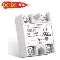 Yingke Ssr-10da โมดูลเฟสเดียว Ssr 10a,รีเลย์แบบ Solid State 10da Dc 3-32V 12V Dc เป็น24-380V 220V Ac สำหรับตัวควบคุมอุณหภูมิ