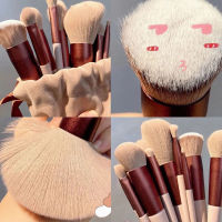 13Pcs Soft ชุดแปรงแต่งหน้า Professional Beauty Foundation คอนซีลเลอร์ Contour Powder Brush