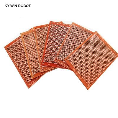 【YF】☜○  10Pcs 5x7 PCB 5x7 5cm 7cm Prototype Paper Board yellow