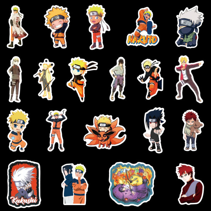 สติ๊กเกอร์ไดคัท-สติ๊กเกอร์-นารูโตะ-นินจาจอมคาถา-naruto-boruto-sticker-7cm-50-ชิ้น-ของเล่น-ของสะสม-diy-c