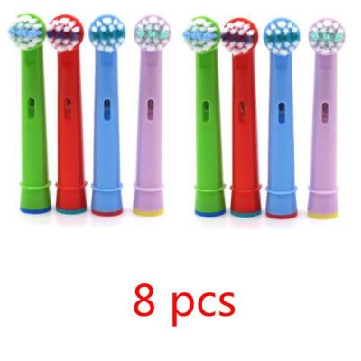 hot【DT】 8pcs Generic for Oral B Heads Assorted Toothbrush Cleaning Kids Electric