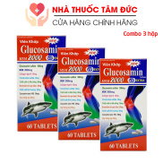 combo 3 hộp Viên uống bổ xương khớp Glucosamin MSM 2000 giảm đau nhức mỏi