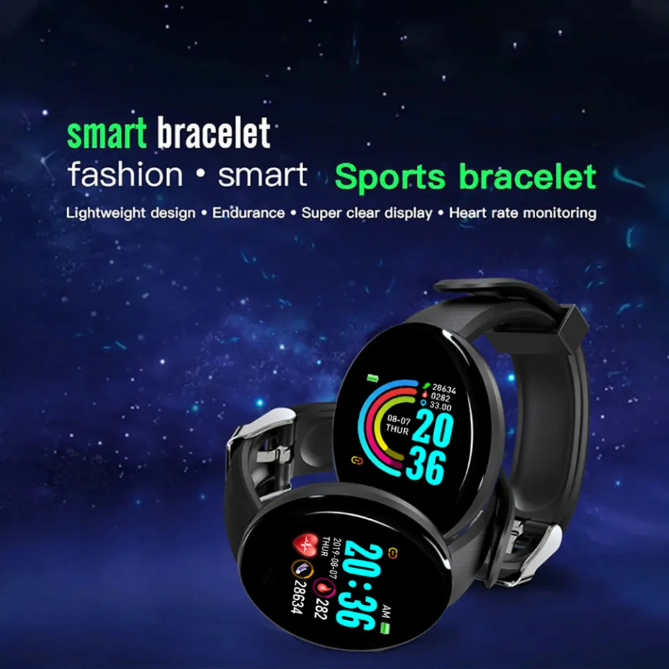 For Xiaomi Bluetooth Smart Watch Men Women Blood Pressure Heart