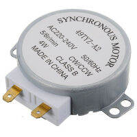 Senia เตาอบไมโครเวฟ Synchronous Motor 49TYZ-A2 AC 220-240V CW/ccw 4W 5/6 rpm