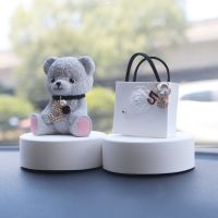 【CC】●❀  Plaster Shaking Car Ornament Console Decoration Accessories Gifts